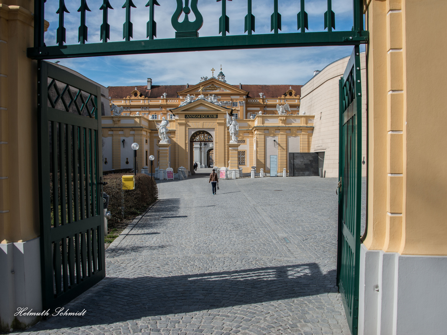 Eingang zum Stift Melk 