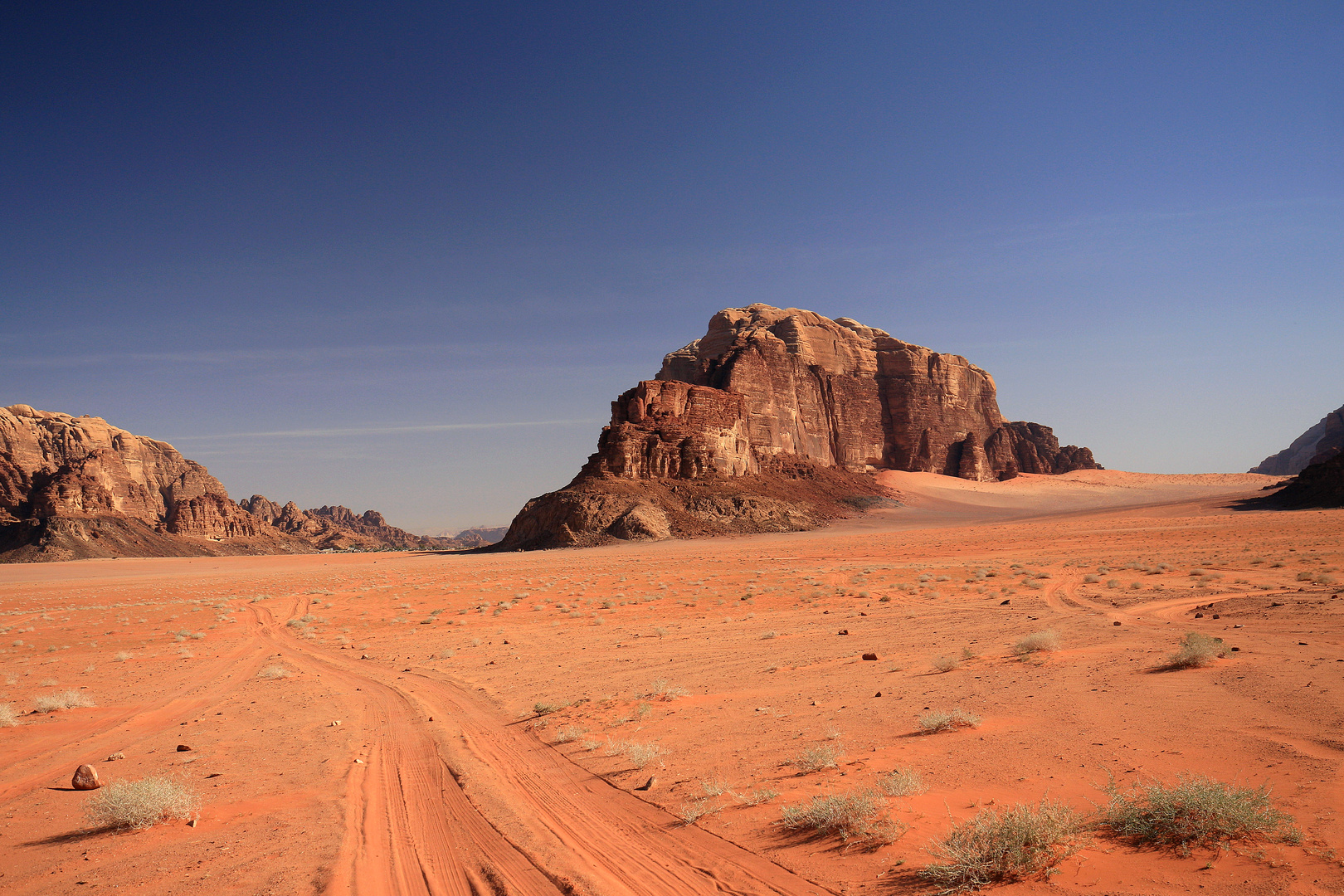 Eingang zum Wadi Rum, Jordanien