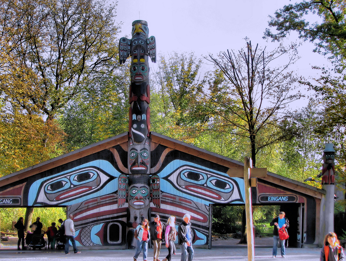 Eingang zum Zoo Gelsenkirchen 2