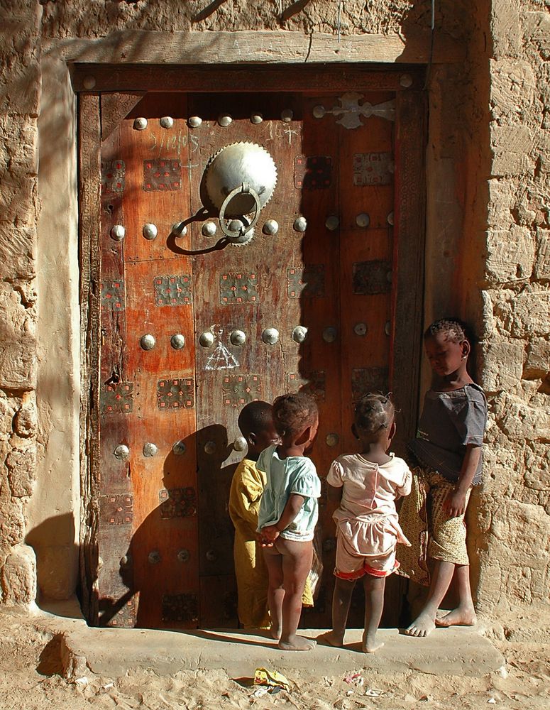 Eingang zur Bibliothek in Timbuktu