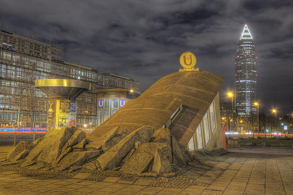 Eingang zur Bockenheimer Warte