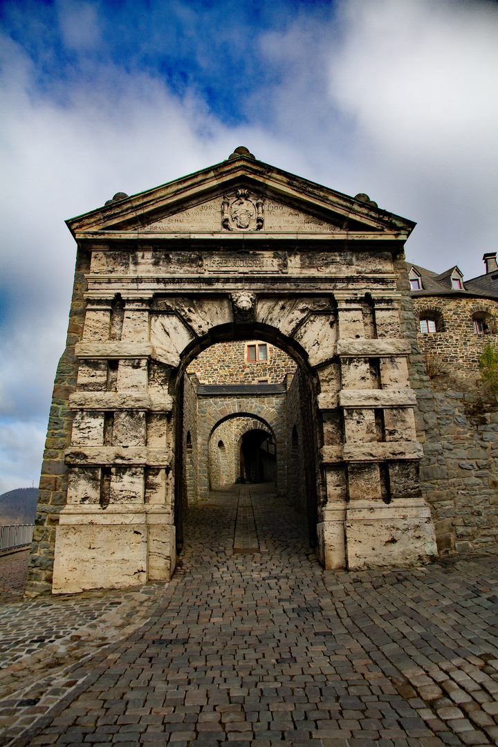 Eingang zur Burg Altena