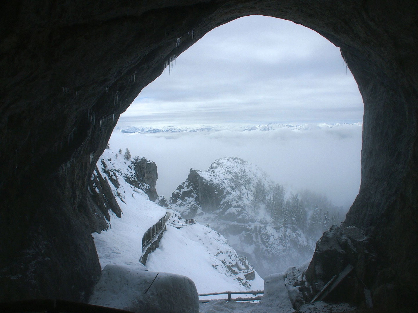 Eingang zur Eisriesenwelt bei Werfen