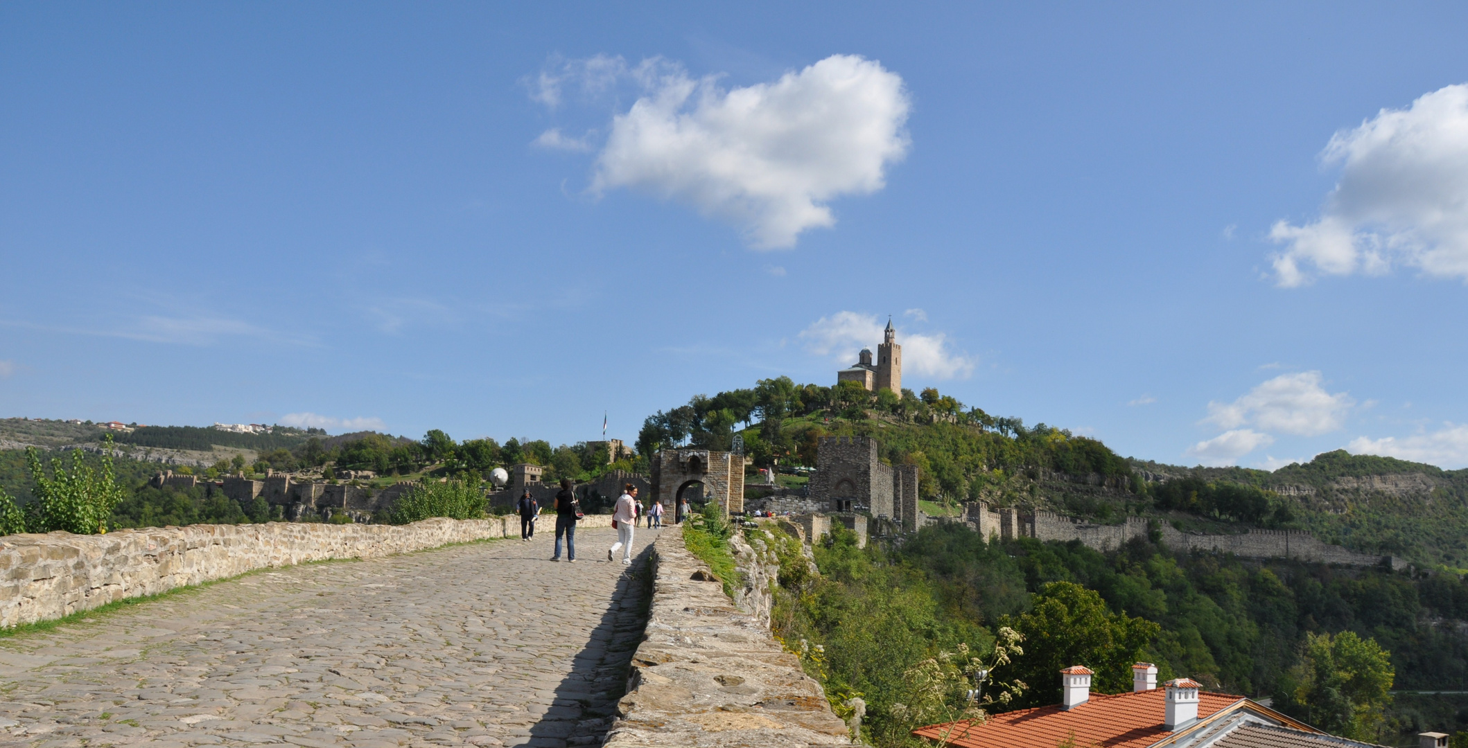 Eingang zur Festungsanlage Zarewez , Veliko Tarnovo