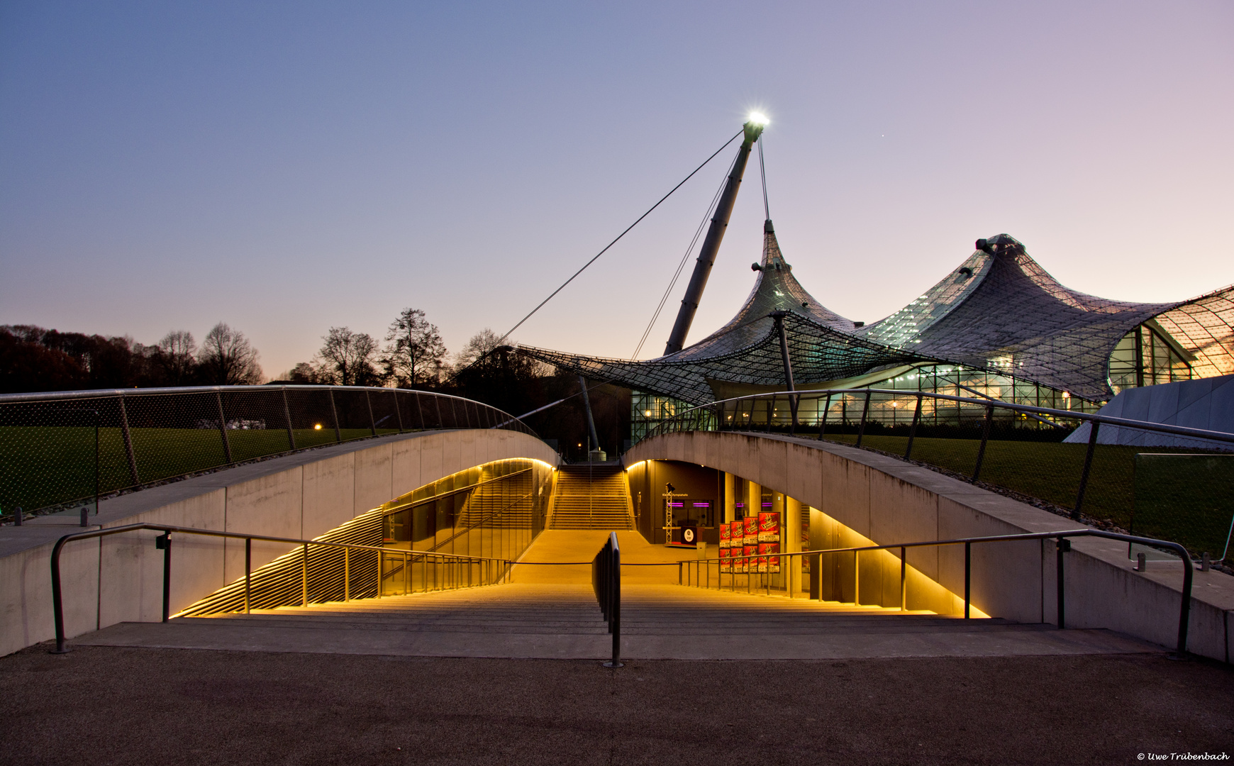 Eingang zur kleinen Olympiahalle