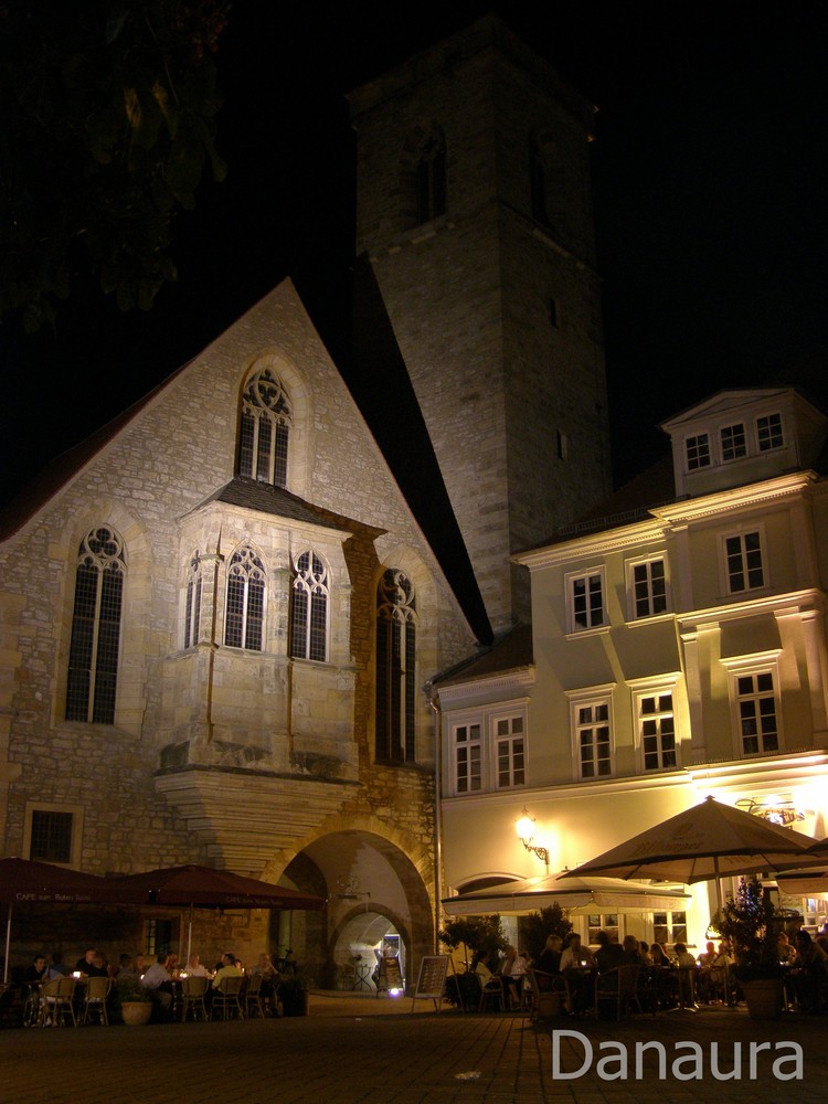 Eingang zur Krämerbrücke Erfurt