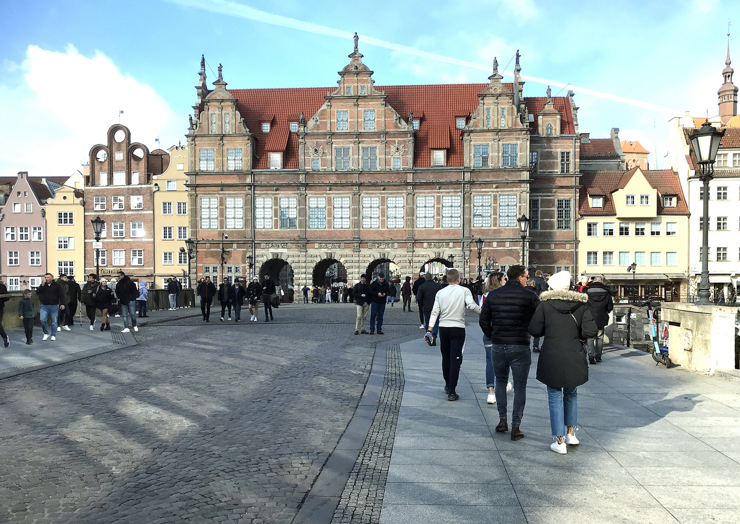 Eingang zur Langgasse Danzig