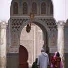 Eingang zur Moschee in Moulay Idriss