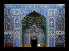 Eingang zur Shaikh Lotfollah Moschee, Isfahan