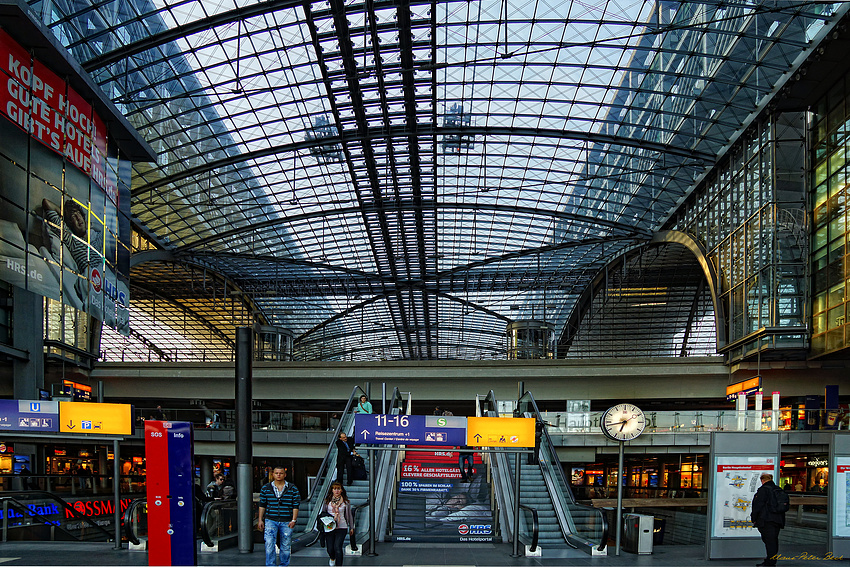 Eingangebene im Berliner Hbf