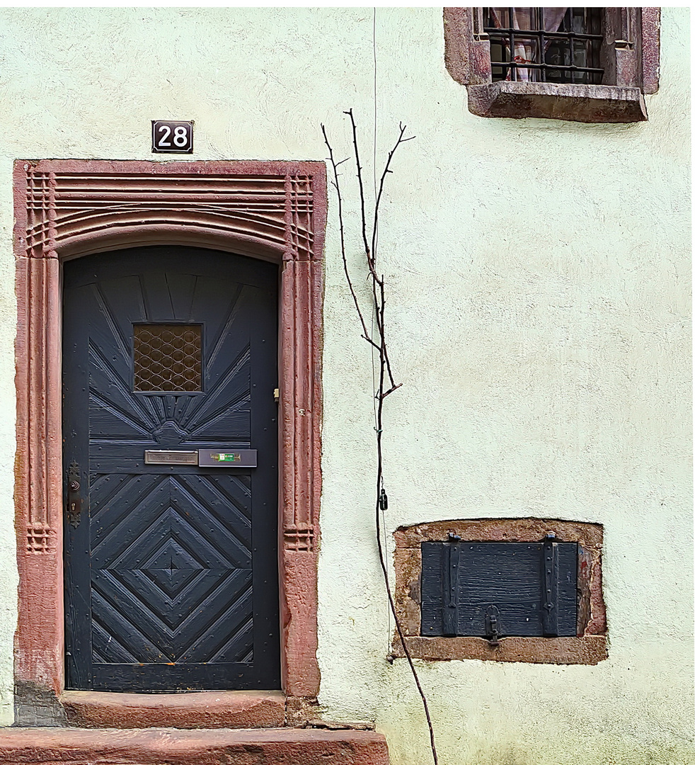 Eingangsbereich in Riquewihr