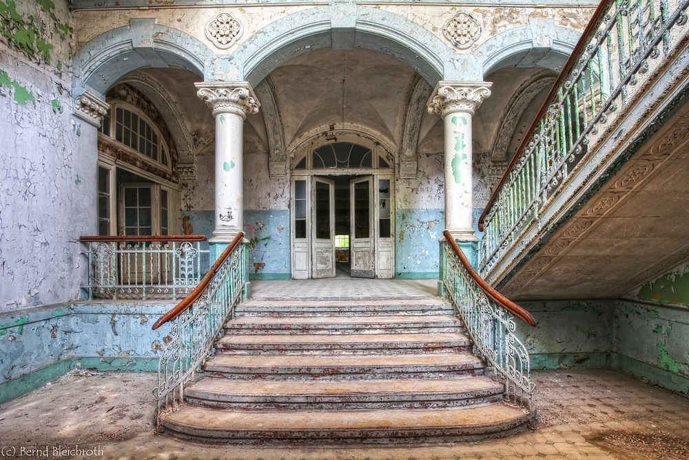 Eingangsbereich Männersanatorium