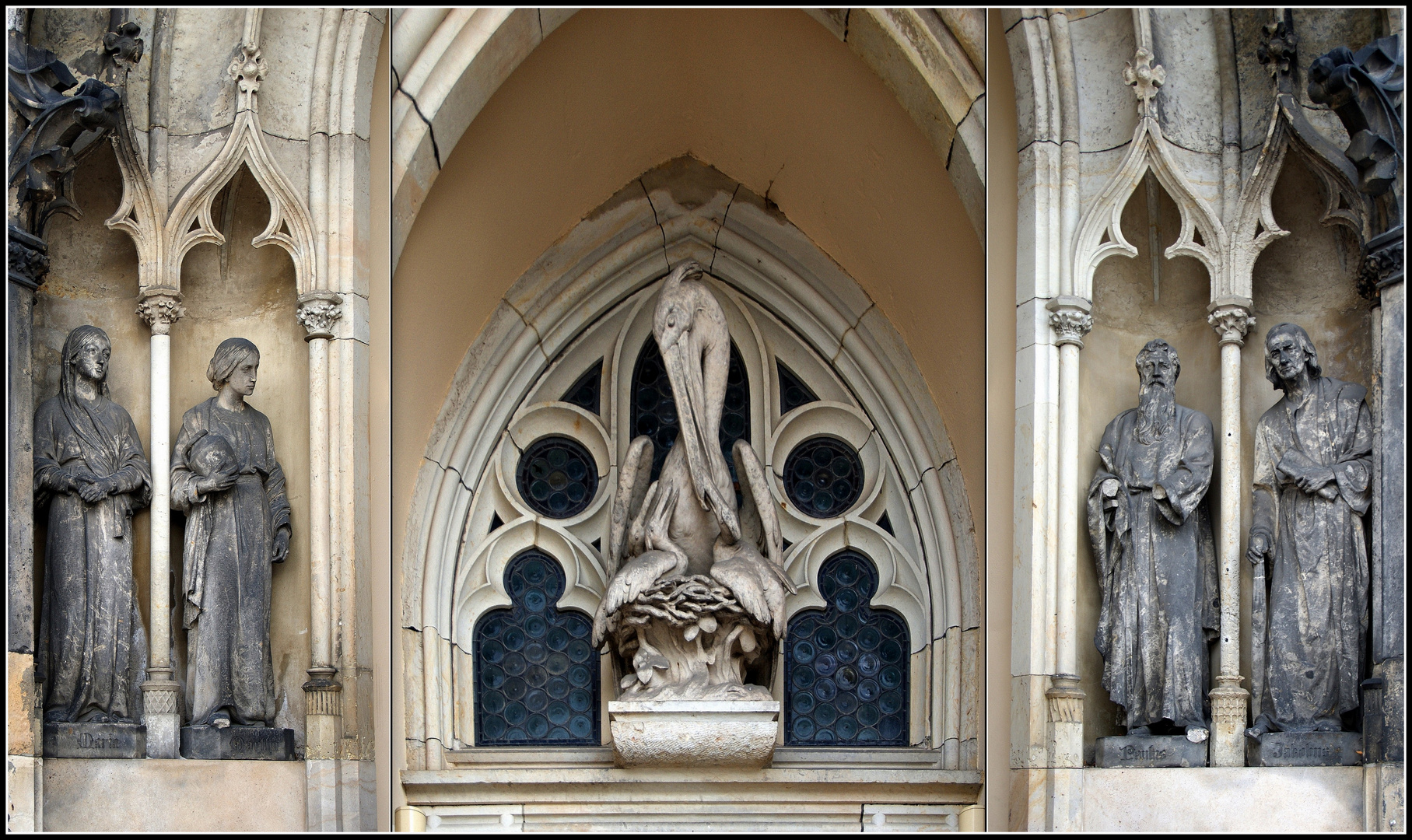 Eingangsdetail....der Jakobikirche