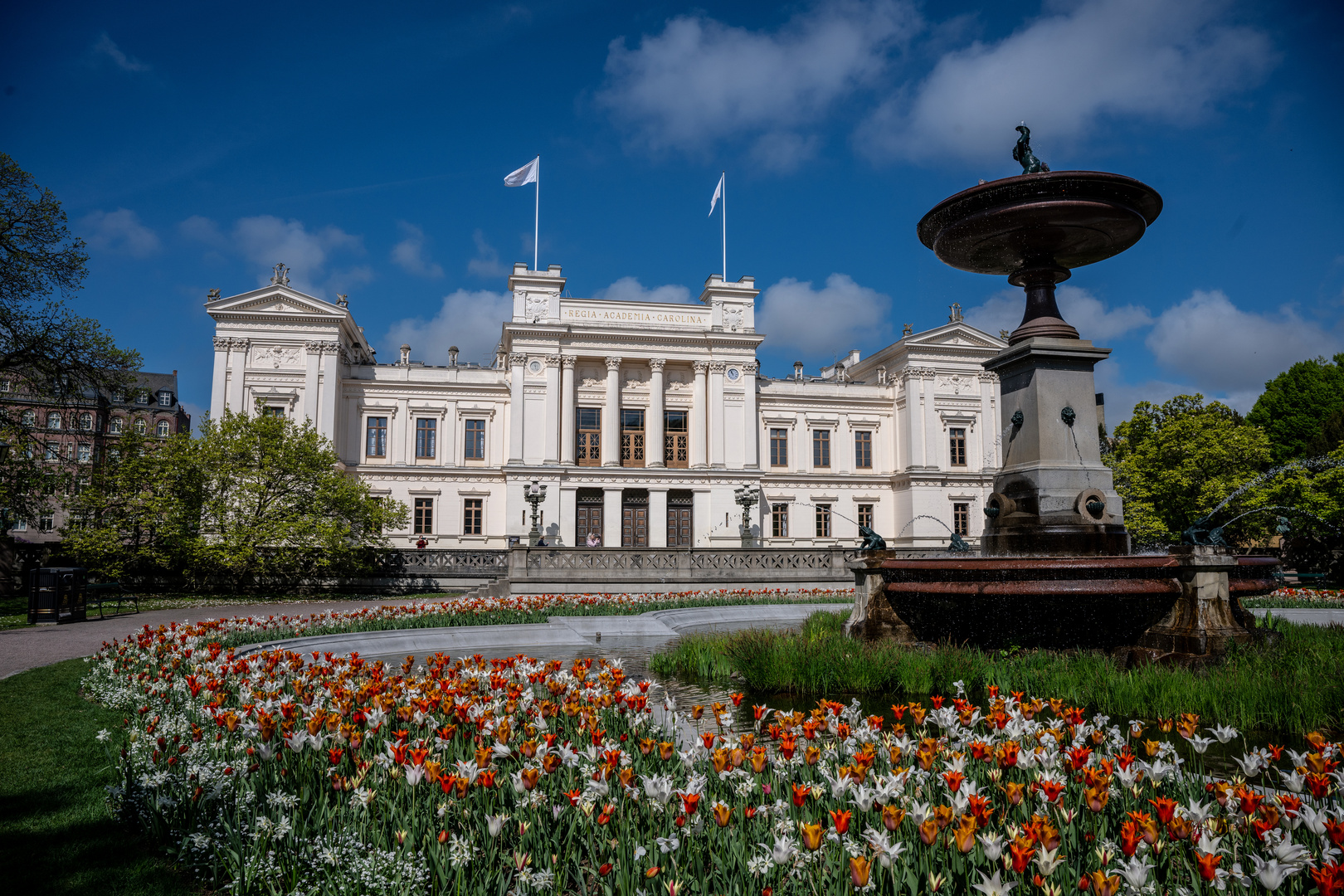 Eingangsgebäude der Universität Lund