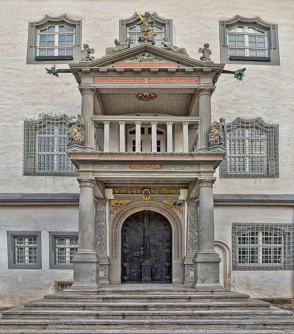 Eingangsportal - Altes Rathaus