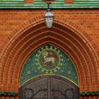 Eingangsportal der Erlöserkirche Potsdam.....