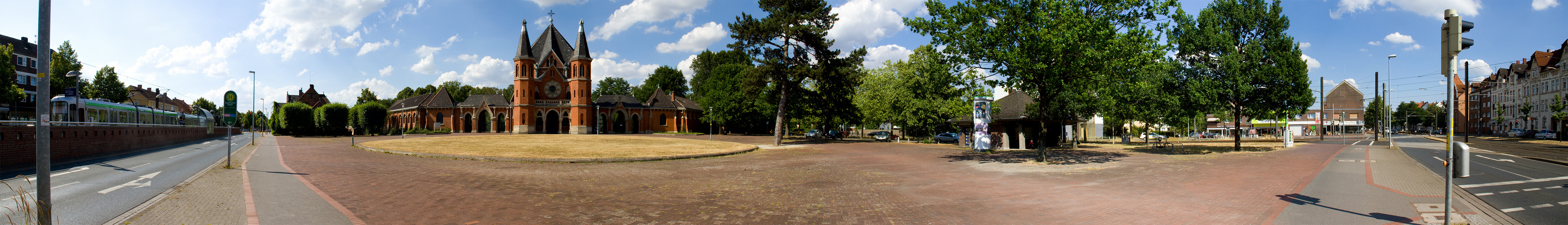 Eingangsportal Friedhof Stöcken (Hannover)