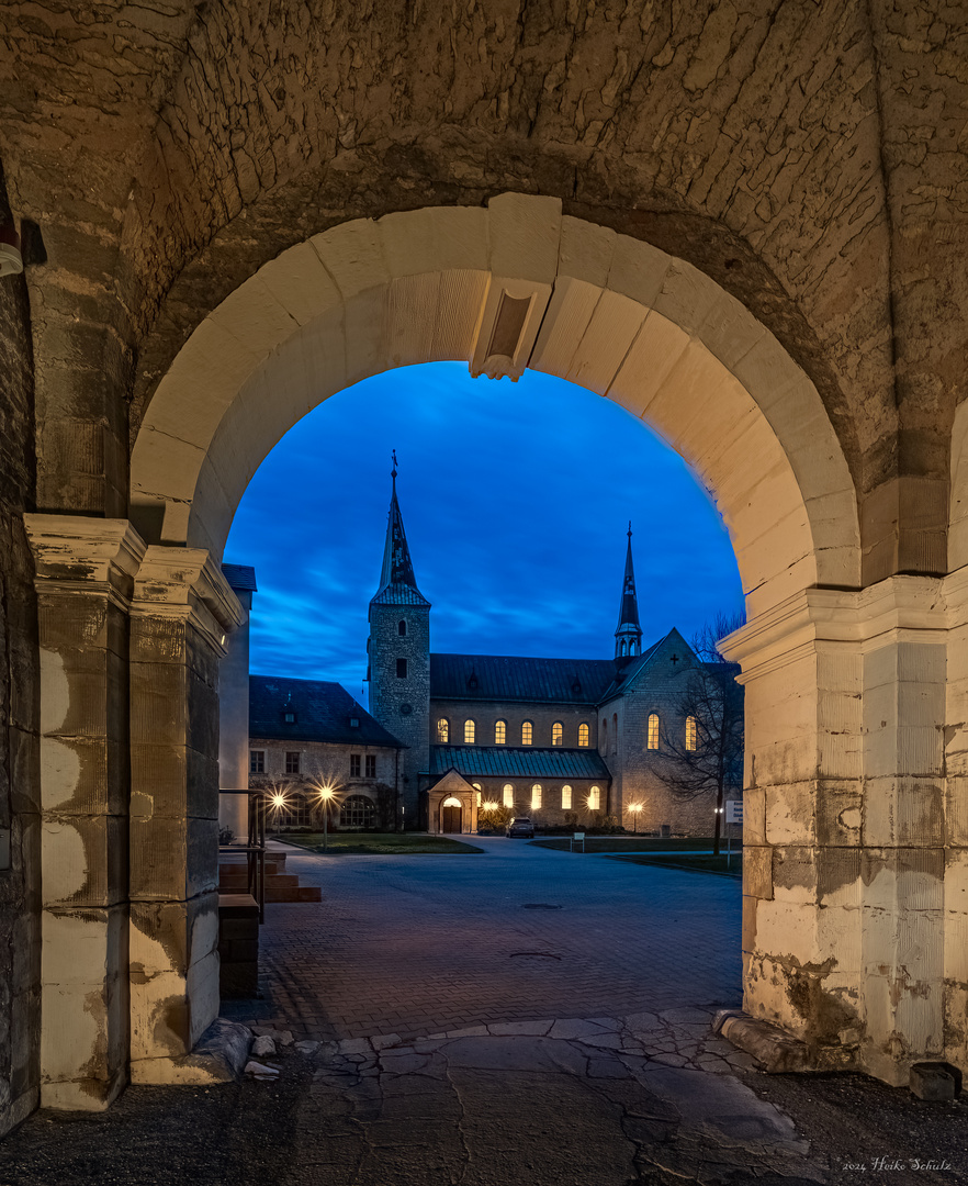 Eingangsportal Kloster Huysburg