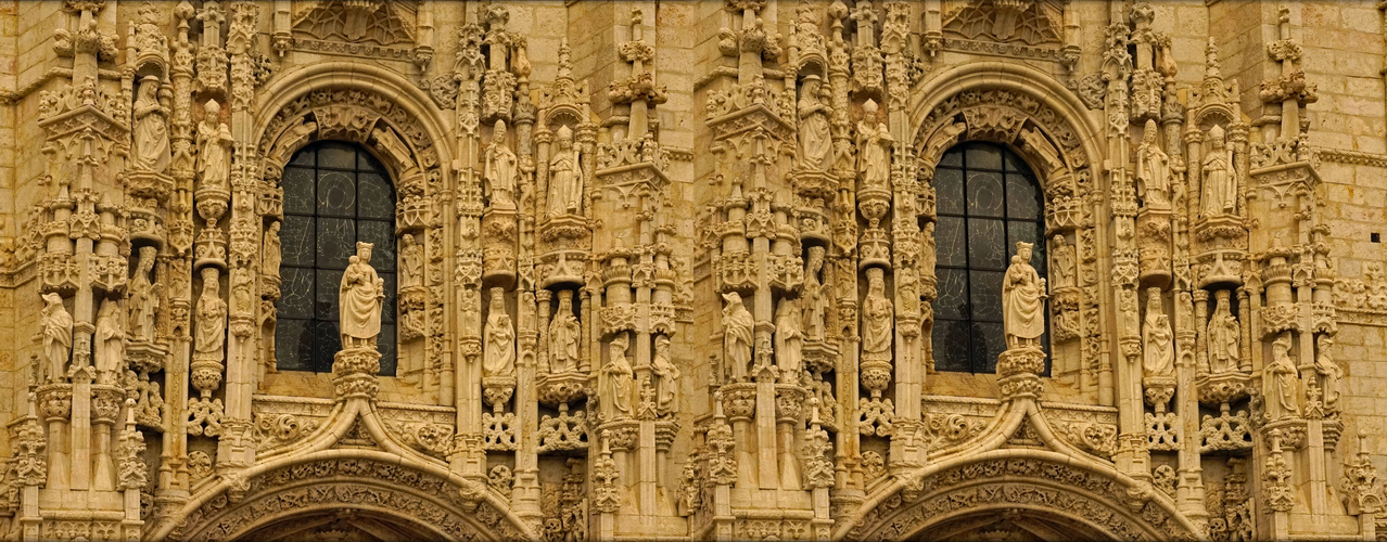 Eingangsportal Kloster Jerònimos Lissabon (3D-X-View))