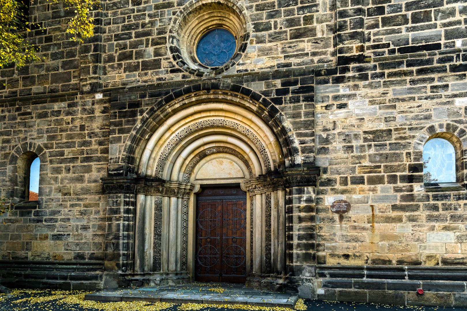 Eingangsportal zum Kloster Marienberg