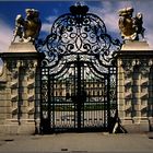 Eingangstor vom Schloss Belvedere Wien 1995
