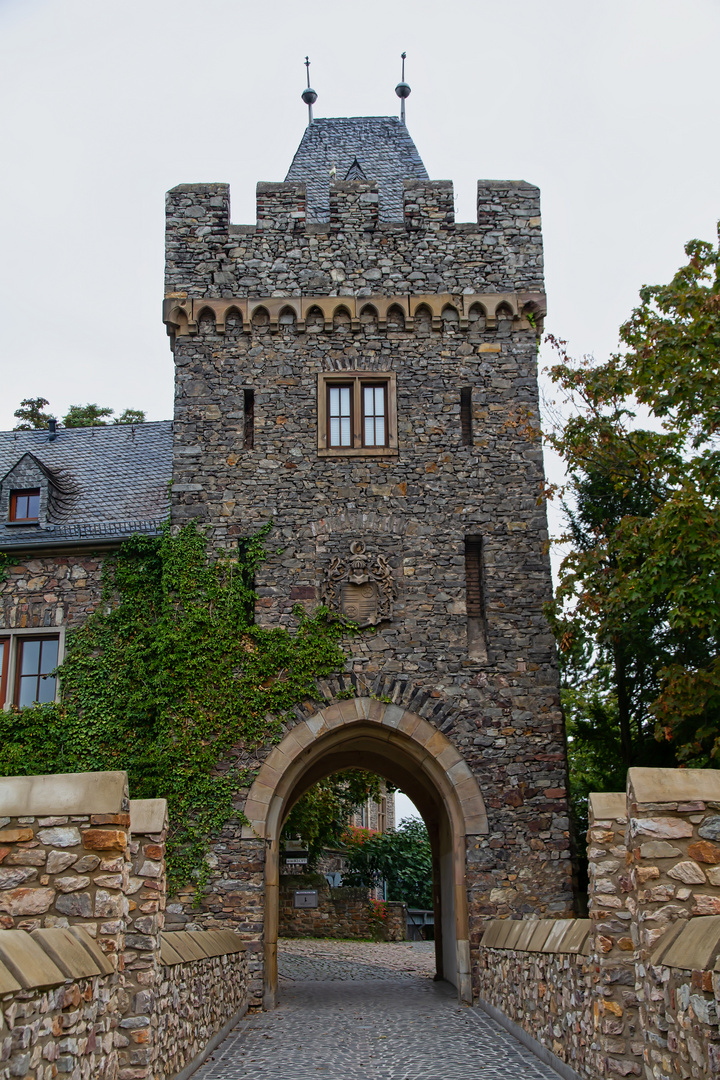 Eingangstor zu Burg Klopp