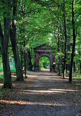 Eingangstor zum Grünfelder Park