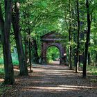 Eingangstor zum Grünfelder Park