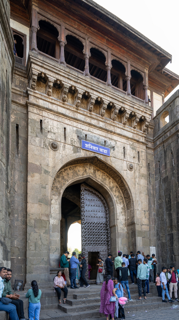 Eingangstor zum Shaniwarwada in Pune