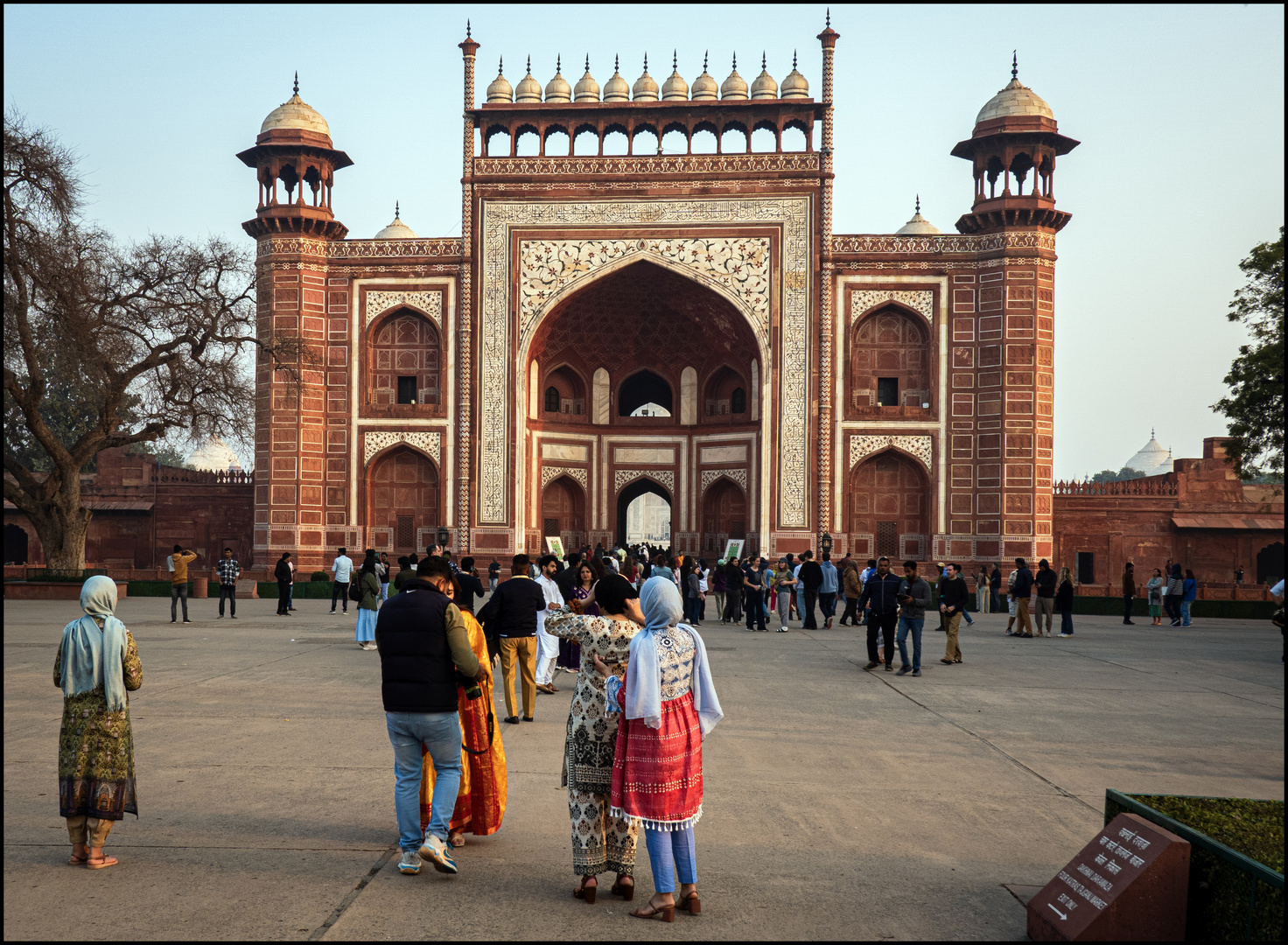 Eingangstor zum Taj Mahal