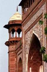 Eingangstor zum Taj Mahal, Agra 2