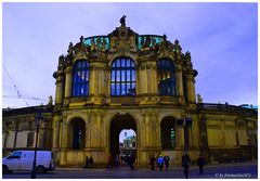 Eingangstor zum Zwinger in Dresden