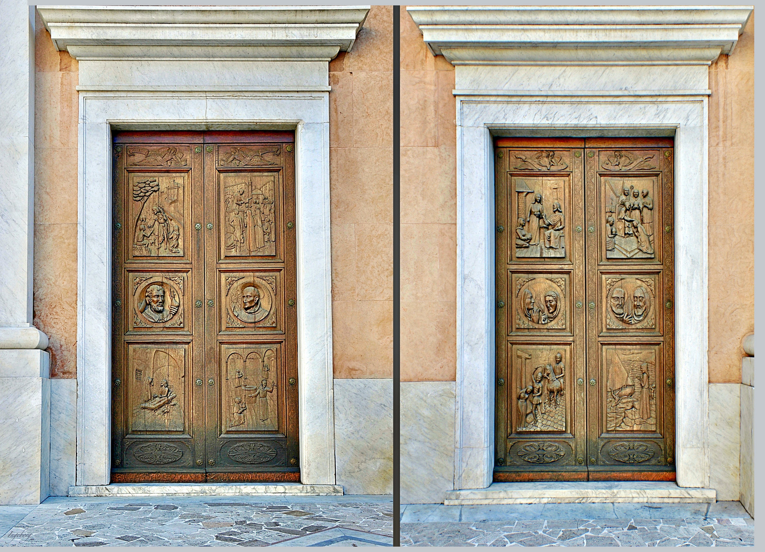 Eingangstüren zur Chiesa di San Francesco