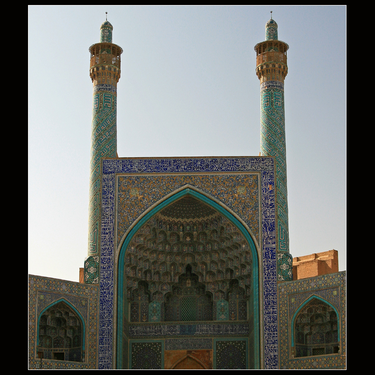 Eingansiwan zur Imam Moschee
