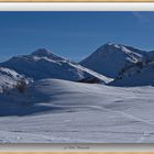 Eingebetet im Schnee 