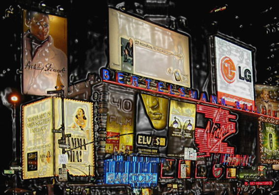 "Eingefrorene Impressionen" Times Square New York