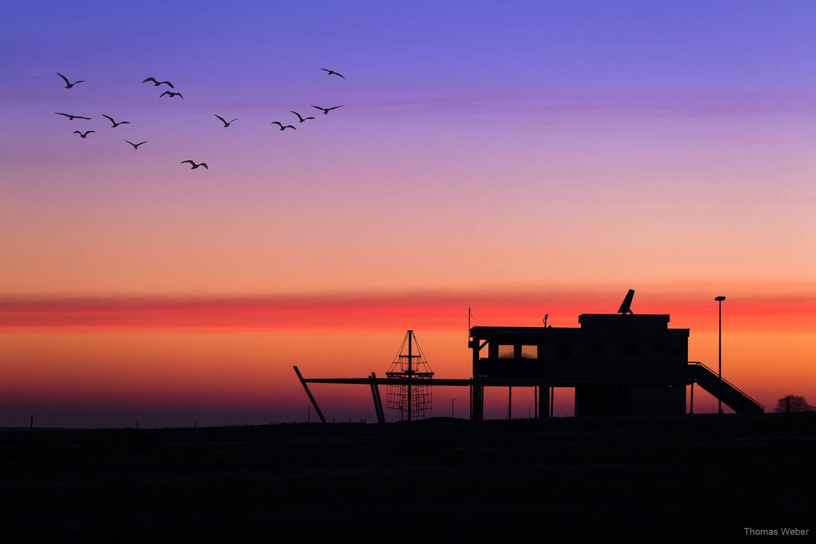 Eingefrorene Nordsee