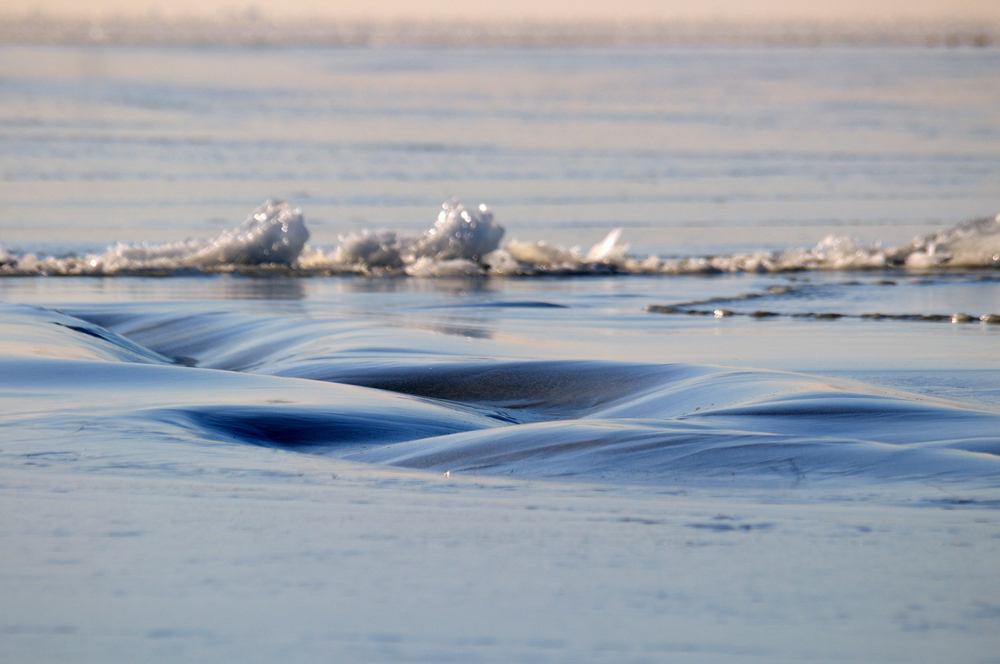 eingefrorene Welle