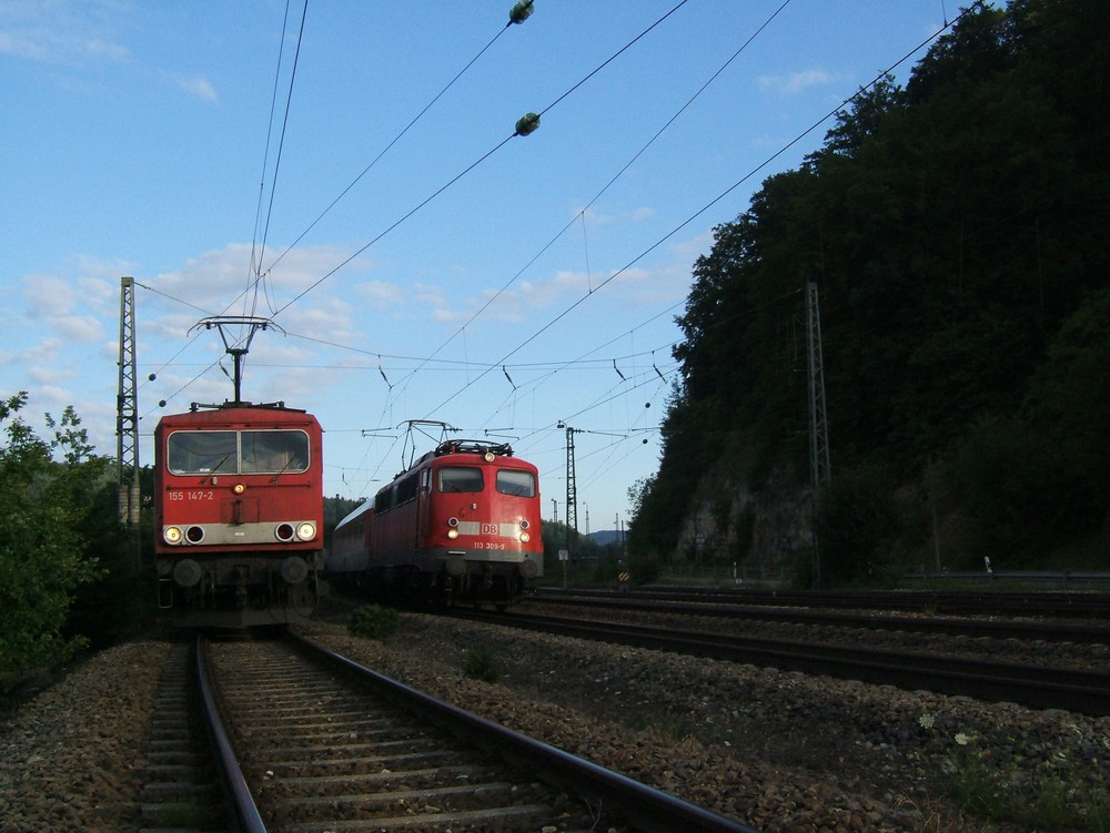Eingeholt in Eichstätt-Bahnhof (Altmühltal)