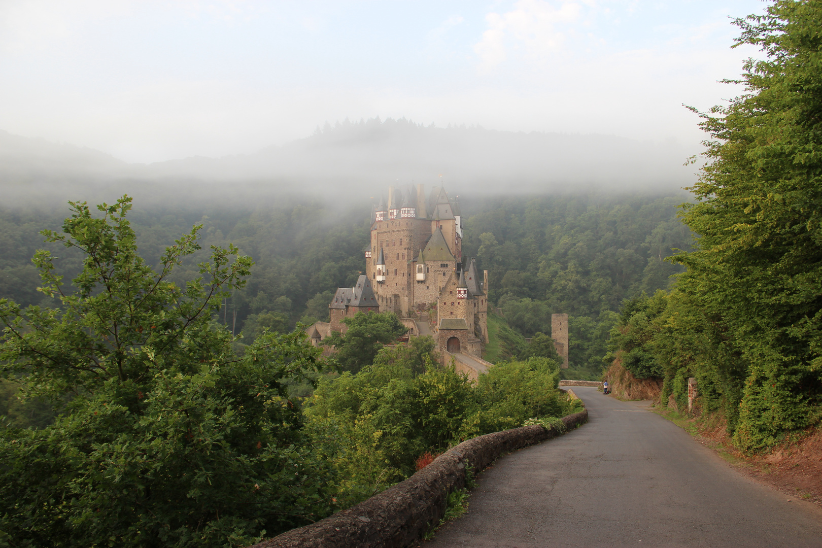 eingehüllt im Nebel