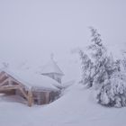 eingekleidet in Schnee