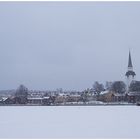 eingeschneites, idyllisches, schwedisches Dörfchen :-]