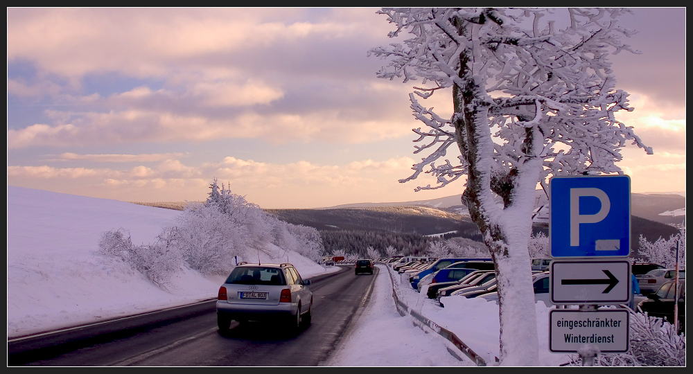 Eingeschränkter Winterdienst