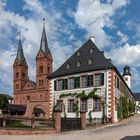 Einhard-Basilika Seligenstadt mit Klosteranlage