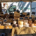 Einheimische Produkte auf dem Markt in Ajaccio  