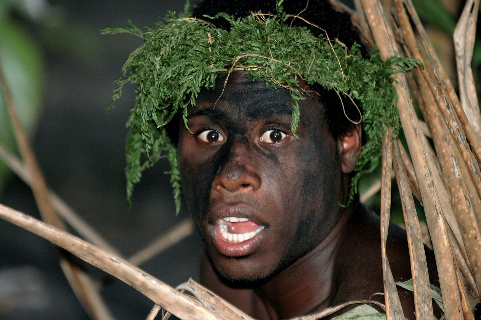 Einheimischer in Vanuatu