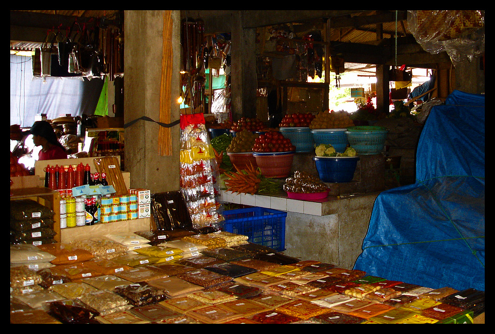 Einheimischer Markt - Bali Indonesien 2005