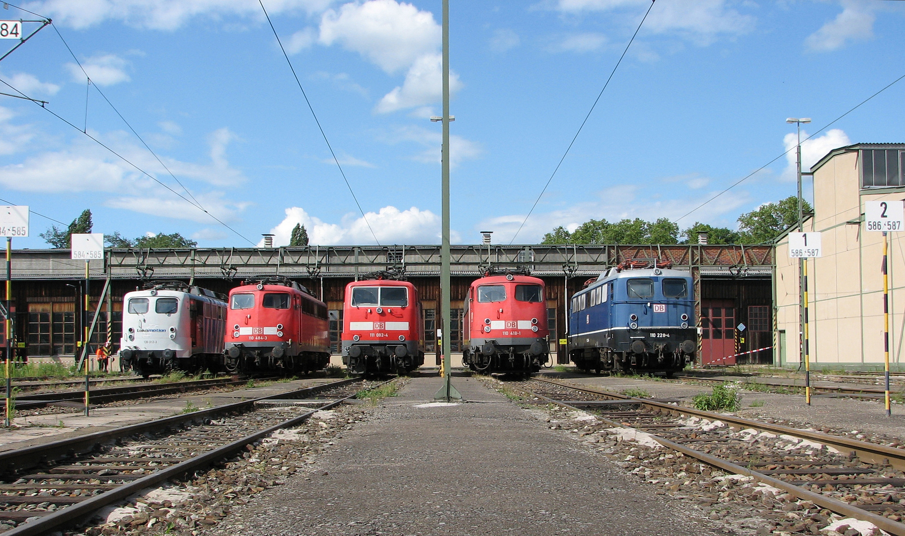 Einheitsloks Parade