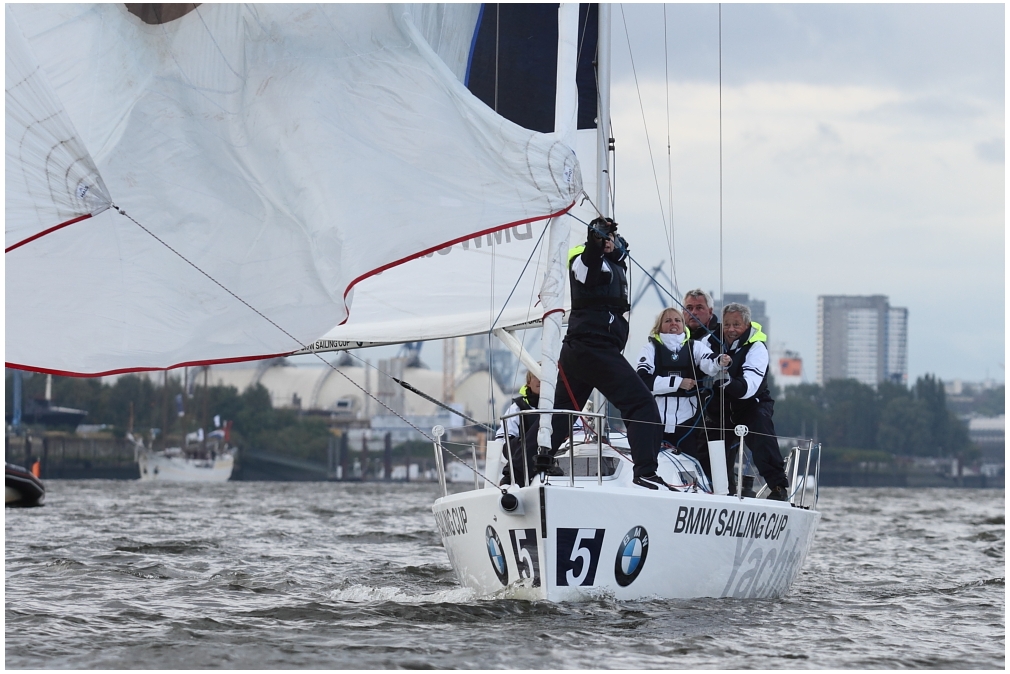 Einholen des Spinnaker