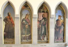 einige Kaiserbilder aus dem Kaisersaal im Ffm. Römer 3